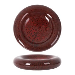 Plato Cleopatra Rojo Ø24X5Cm