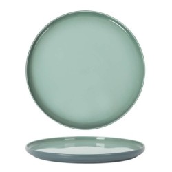 Plato Llano Cataria Verde Ø25X2Cm