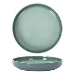 Plato Hondo Cataria Verde Ø21X3.5Cm