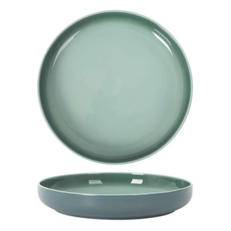 Plato Hondo Cataria Verde Ø21X3.5Cm