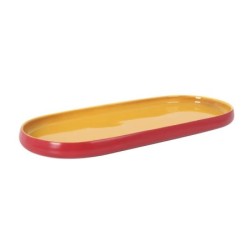 Bandeja Cataria Mostaza 34X14X2Cm