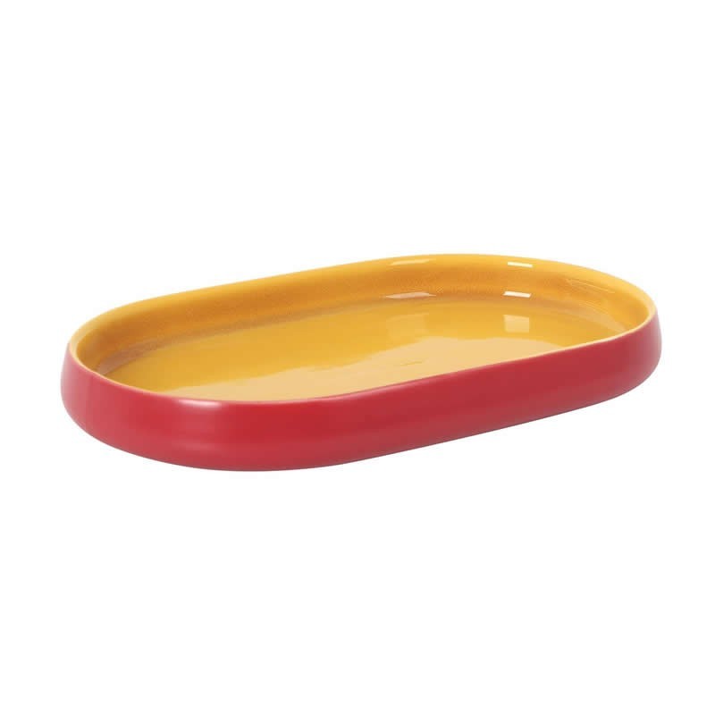 Bandeja Cataria Mostaza 20X11.5X2Cm