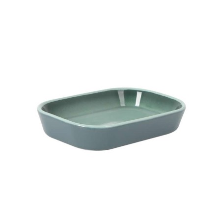 #-48- Bandeja Mini Cataria Verde 9.5X6.5X1.5Cm