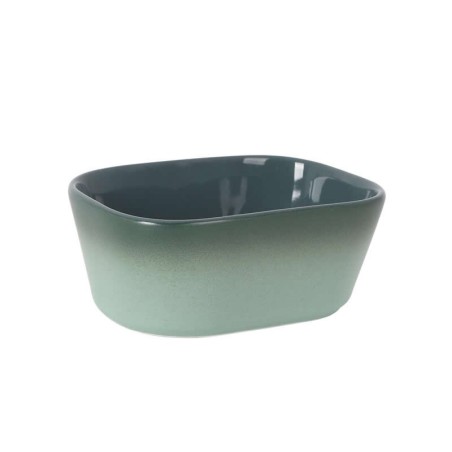 Bowl Rect. Cataria Verde 9X6.5X4Cm 13Cl