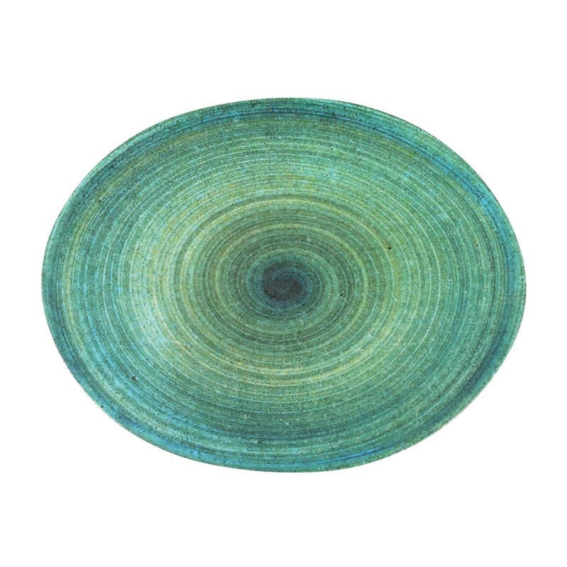 #-12- Bandeja Oval Strega Barlovento 31X24X2.5Cm