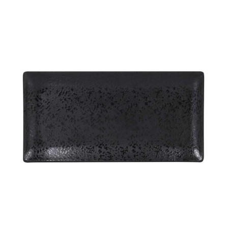 #-24- Bandeja Rect. Negra Korio Arizona 30X15X2Cm