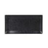 #-24- Bandeja Rect. Negra Korio Arizona 30X15X2Cm
