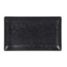 #-24- Bandeja Rect. Negra Korio Arizona 25X15X2