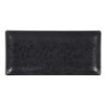 #-24- Bandeja Rect. Negra Korio Arizona 23X11X1