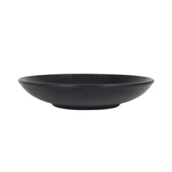 #-12- Plato Hondo Negro Korio Arizona Ø23X4.5Cm