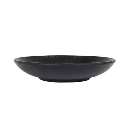 #-12- Plato Hondo Negro Korio Arizona Ø23X4.5Cm