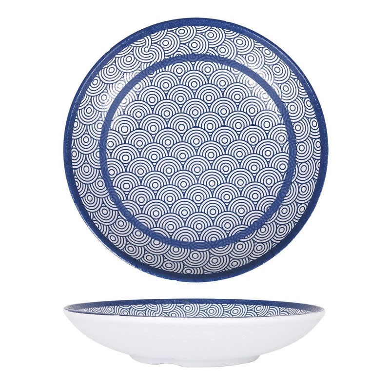Plato Hondo Korio Hokkaido 23X4.5Cm