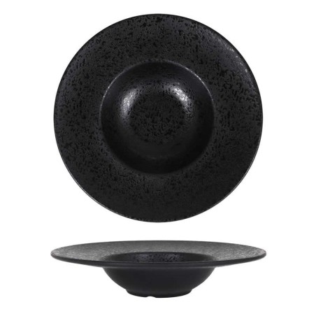 #-12- Plato Rissoto Negro Korio Arizona Ø28.5X6