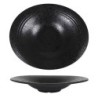 Plato Pasta Oval Negro Tohu Arizona 29X24.5X5Cm