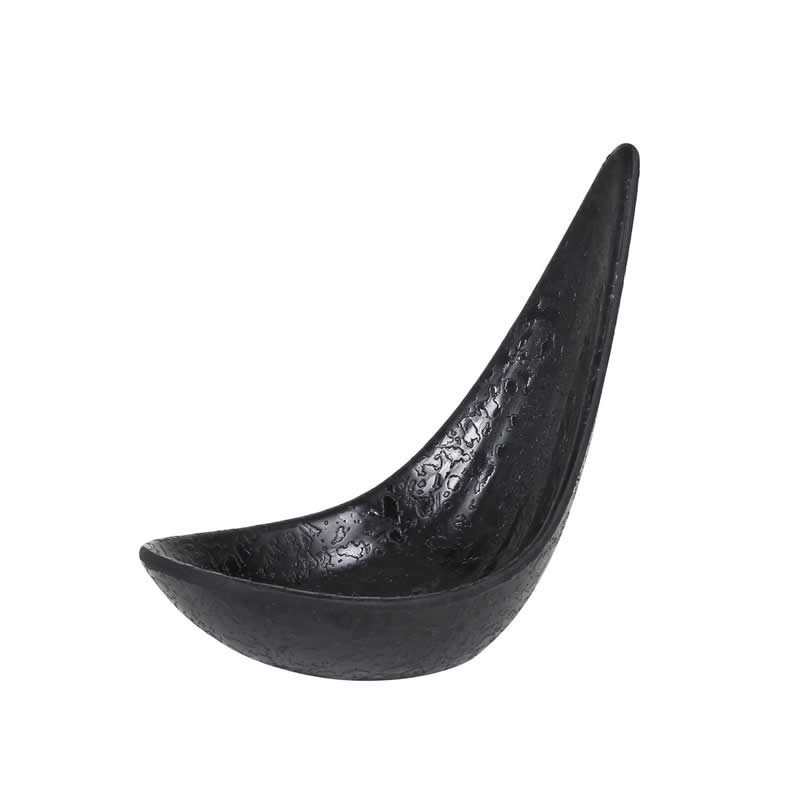 Cucharita Degustacion Negra Vedi Ari 9X5X7Cm