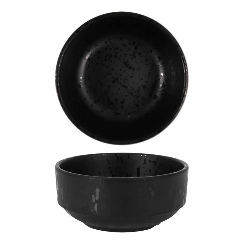 Bowl Basic Arizona Negro Ø12Cm 30Cl