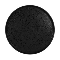 Plato Postre Caracalla Ii Negro Ø21.5Cm