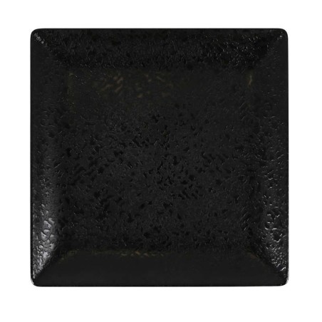 Plato Postre Ming Iii Arizona Negro 21X21X2Cm