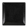 Plato Postre Ming Iii Arizona Negro 18X18X2Cm