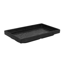 Bandeja Adra Negra 25X15X2.3Cm