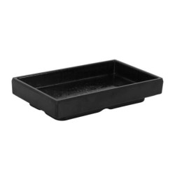 Bandeja Adra Negra 15X9X2.3Cm