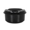 Cenicero Agua Negro Ø11X5.5Cm