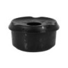 Cenicero Agua Arizona Negro Ø11X5.5Cm