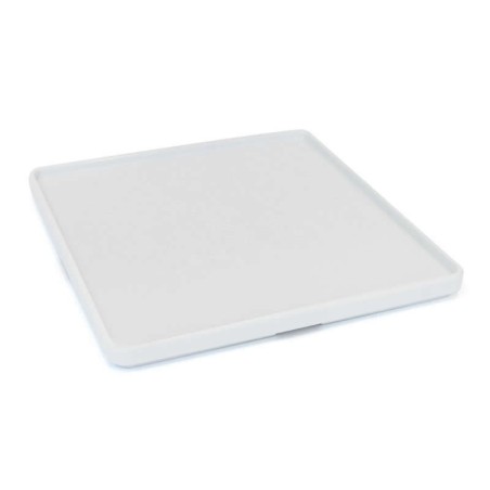 Plato Cuadrado Lontananza 25X25X1.5Cm
