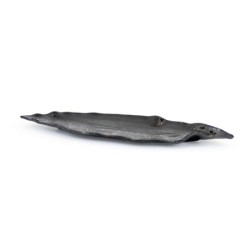 Bandeja Negra Leaf 24.5X7X2Cm