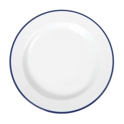 Plato Llano Sotavento Filo Azul 28X2.5Cm