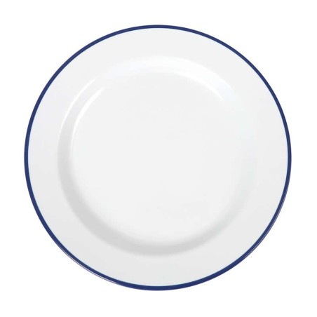 Plato Llano Sotavento Filo Azul 28X2.5Cm