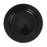 Plato Llano Negro Sotavento 26X2.5Cm