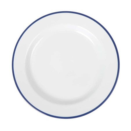 Plato Llano Sotavento Filo Azul 26X2.5Cm