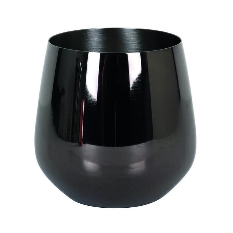 Vaso Luxury 55Cl Negro Inox 18/10