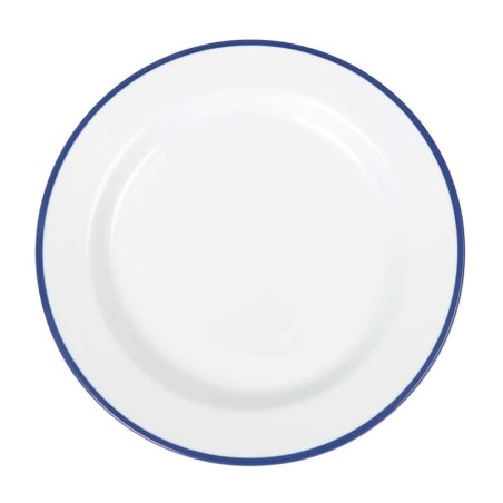 Plato Llano Sotavento Filo Azul 23X2.5Cm