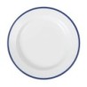 Plato Postre Sotavento Filo Azul 20X2.5Cm