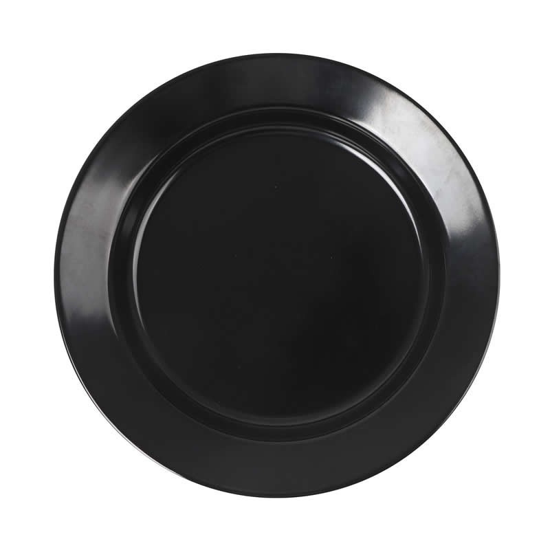 Plato Pan Negro Sotavento 16X2Cm