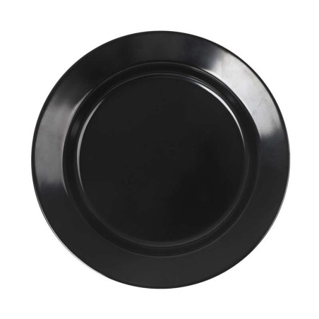 Plato Pan Negro Sotavento 16X2Cm