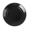 Plato Pan Negro Sotavento 16X2Cm