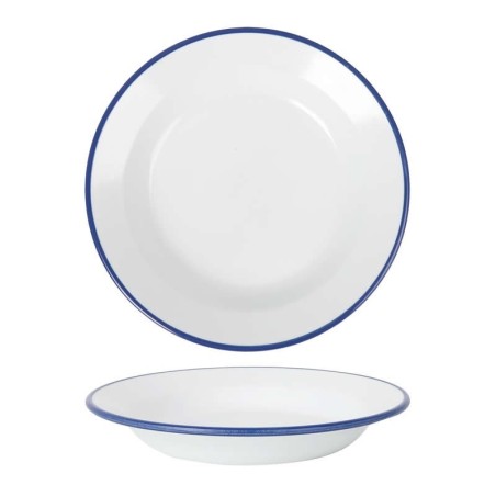 Plato Hondo Sotavento Filo Azul 22X3.5Cm
