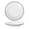 Plato Hondo Sotavento Filo Azul 22X3.5Cm