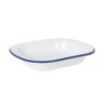 Bowl Rectangular Sotavento Filo Azul 25X20X5Cm