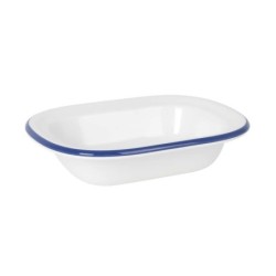 Bowl Rectangular Sotavento Filo Azul 20X15X5Cm