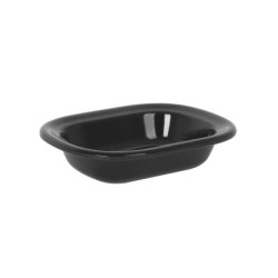 Bowl Rectangular Negro Sotavento 16X12Cm