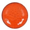 #-36- Plato Llano Naranja Guayaba Ø25.5X4Cm