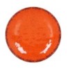 #-48- Plato Postre Naranja Guayaba Ø21.5X3Cm