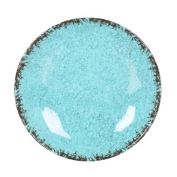 #-96- Plato Pan Azul Guayaba Ø15.5X2.5Cm