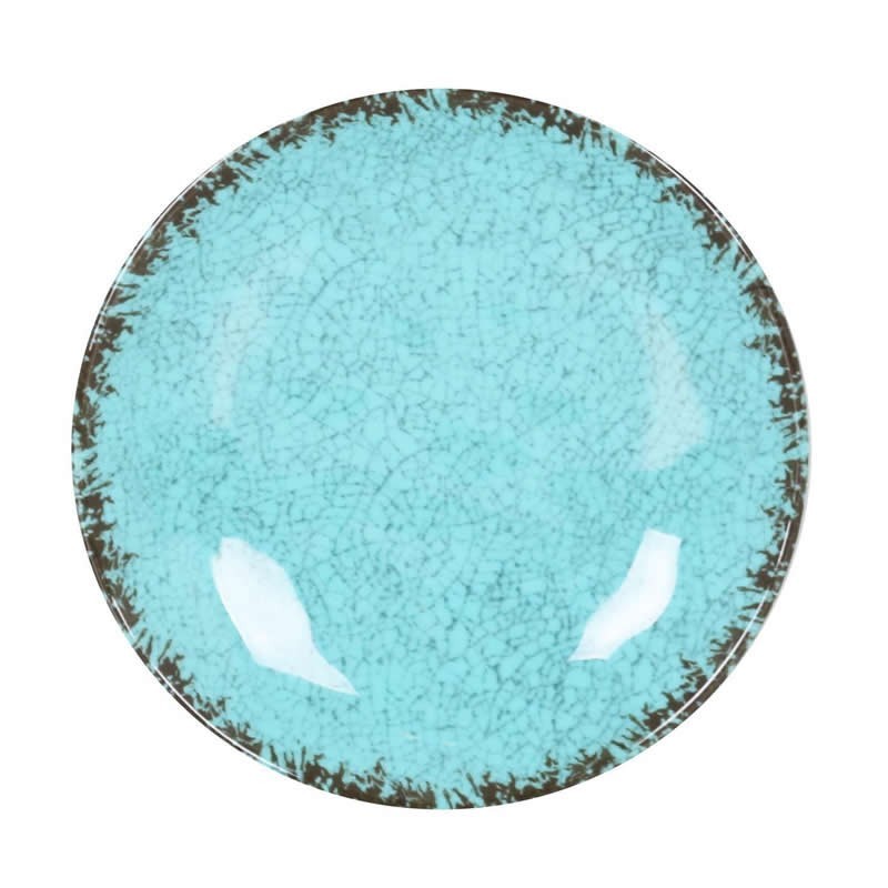 #-96- Plato Pan Azul Guayaba Ø15.5X2.5Cm