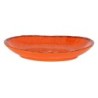 #-36-Bandeja Oval Naranja Guayaba 28X21X4Cm