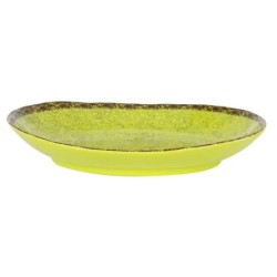 #-36-Bandeja Oval Pistacho Guayaba 28X21X4Cm